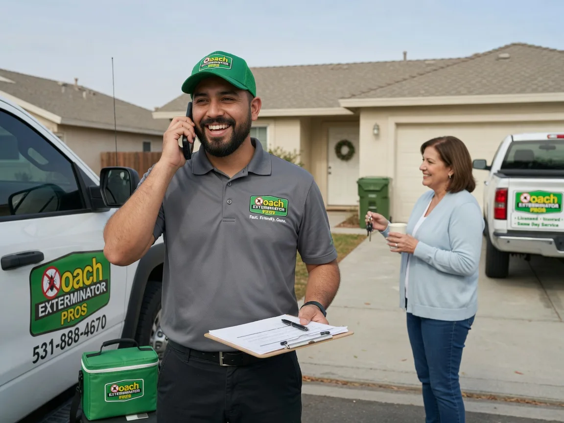 Pest Control Roach Exterminator Sherman, MS FAQs